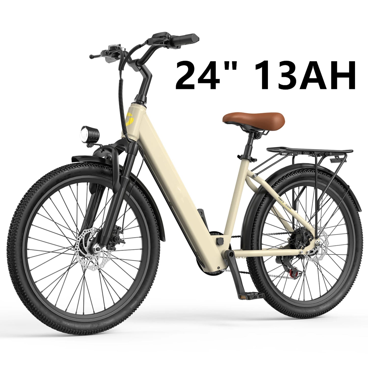 Electric Bicycle, 26" or  24" Electric Mountain Bike with 36V Battery Peak 500W Motor,21 Speed Ebike