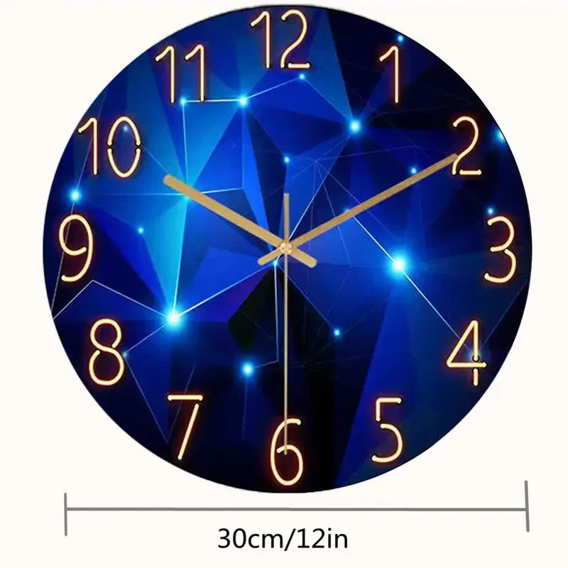 Wall Clock Silent Mode Battery Operated