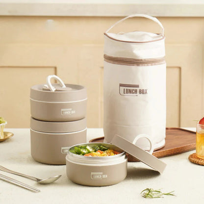 Thermal Lunch Box with Lid; Leakproof