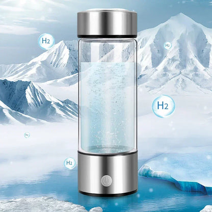 Hydrogen Water Bottle  Alkaline Ionizer USB Rechargeable Portable hydrogen Water Ionizer