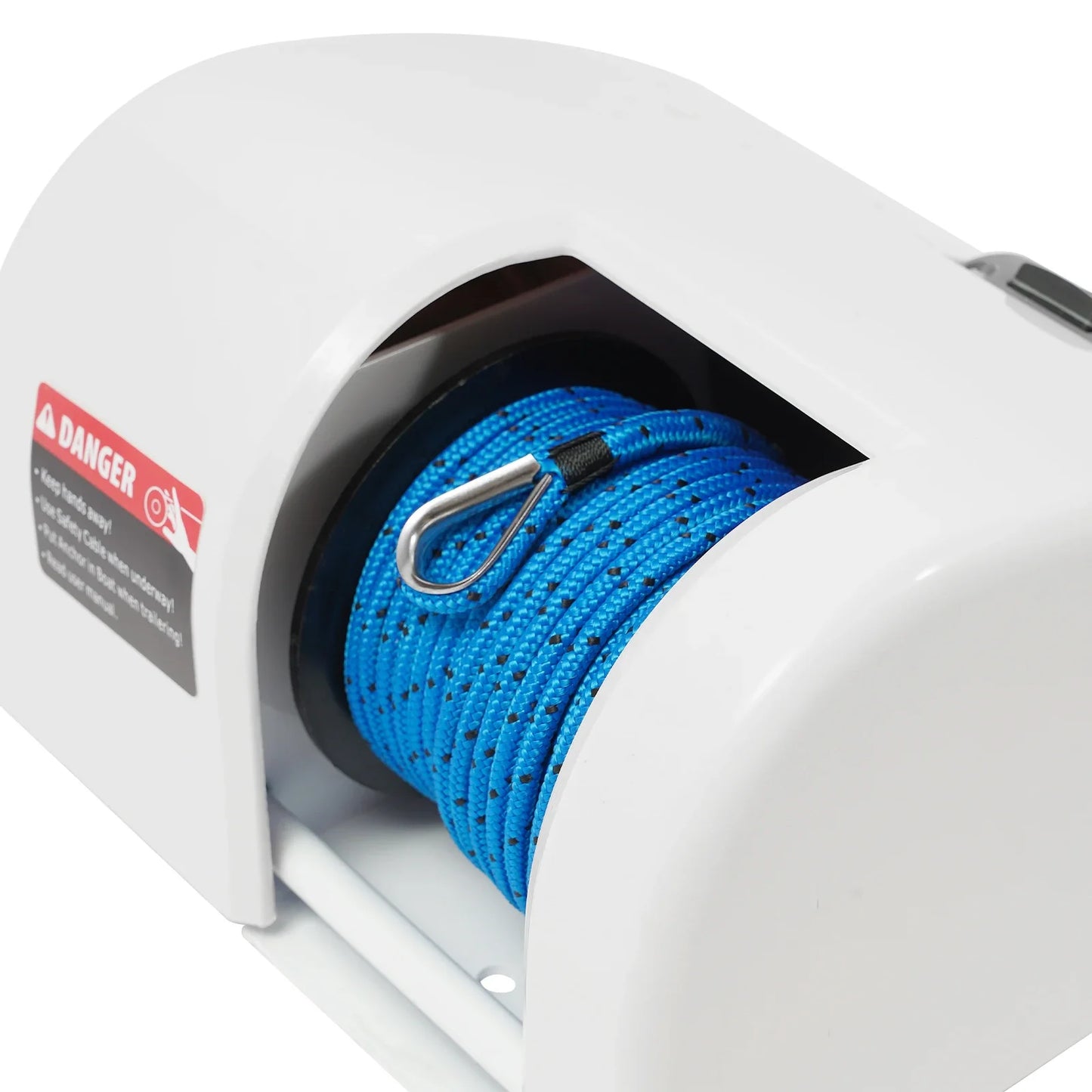 Boat Electric Anchor Winch,12V Waterproof Windlass with Remote Control,Premium for 25lbs Boat Anchor