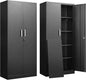 Metal Storage Cabinet with 5 Adjustable Shelves,