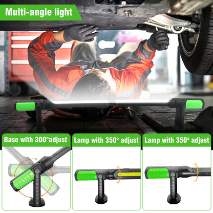 20w Rechargeable LED Work Light Adjustable Cordless Magnetic