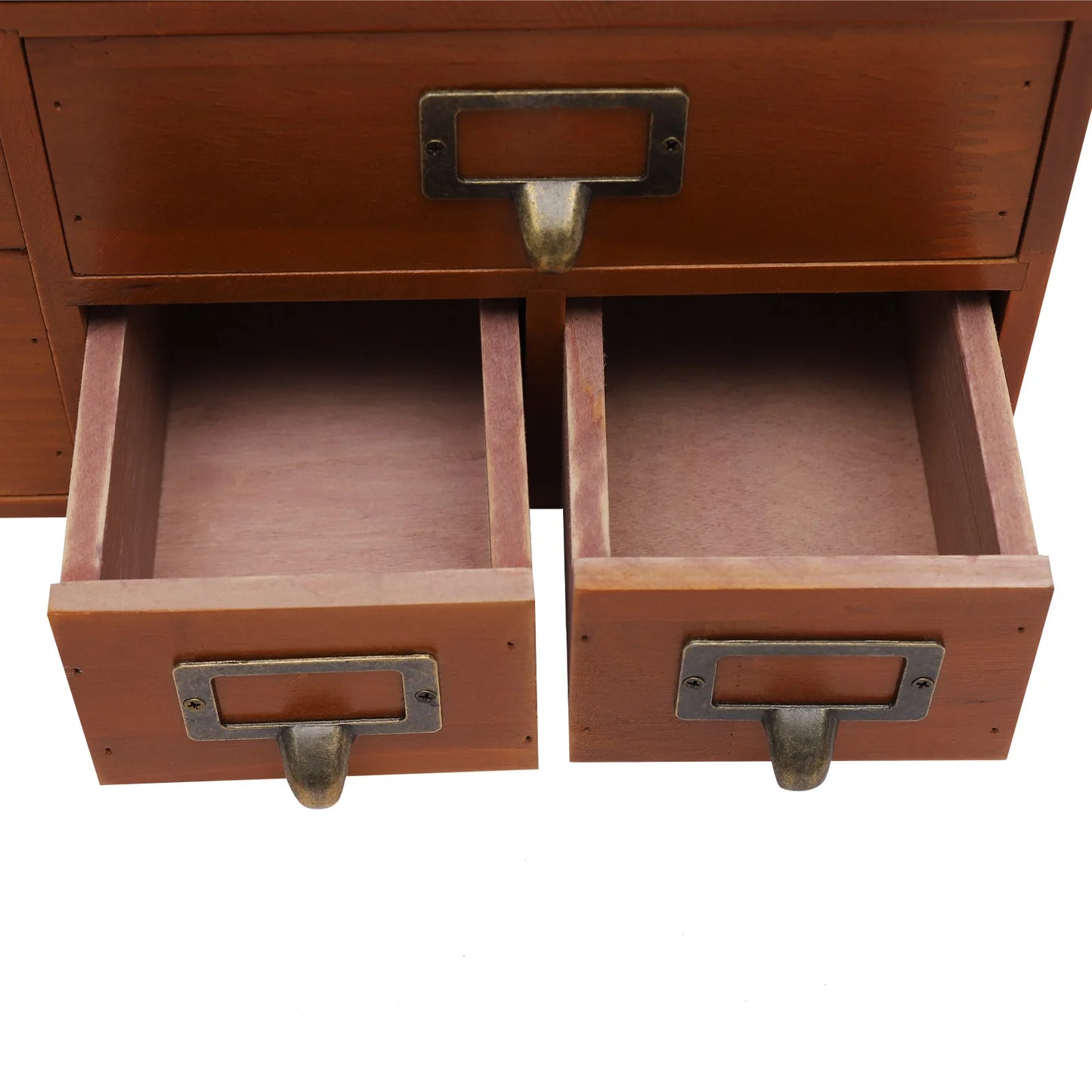 Vintage Retro 6-Drawer Desktop Organizer Cabinet Tabletop Organizer