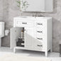 36 inch Bathroom Vanity with Sink, Wood  Storage Cabinet with 3 Drawer, 1 Bottom Divider Drawer