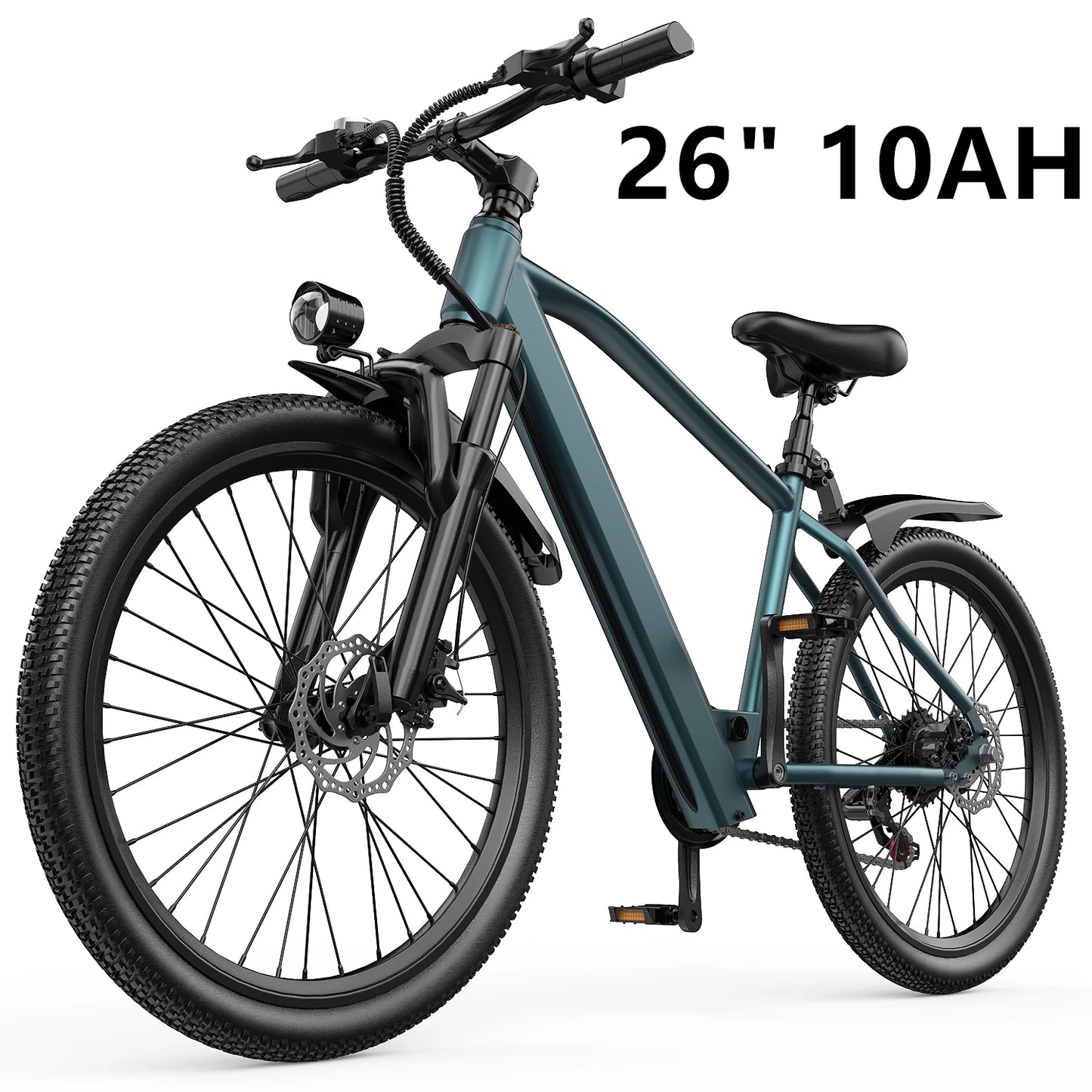 Electric Bicycle, 26" or  24" Electric Mountain Bike with 36V Battery Peak 500W Motor,21 Speed Ebike