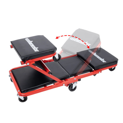 3-in-1 Rolling Creeper Fold Up