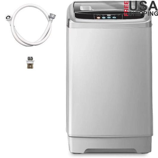 Automatic Compact Portable Washing Machine 10 Programs Space Saving Design Ideal