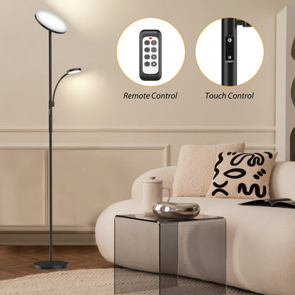Beautiful LED Floor Lamp with Remote Control