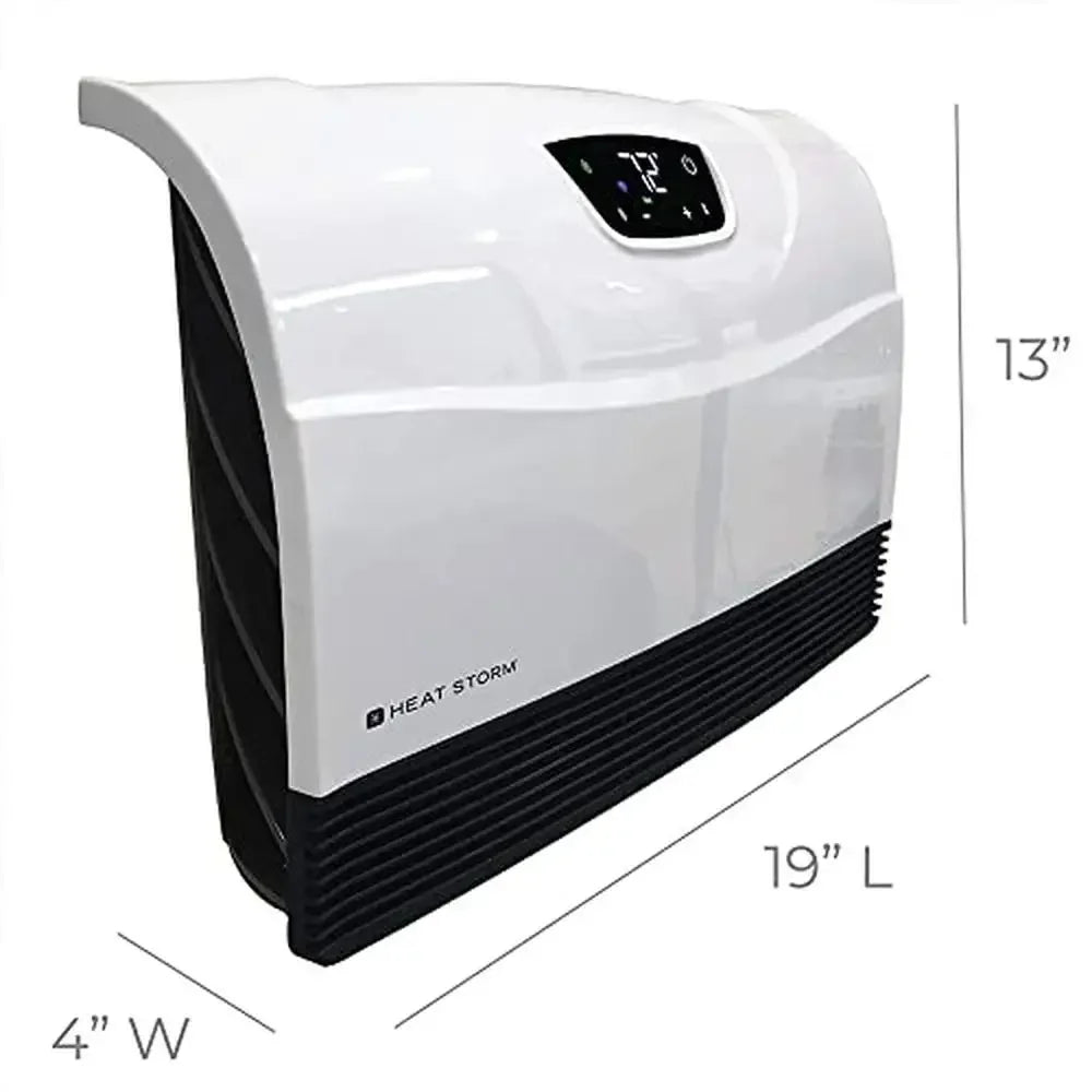 Infrared Heater Wifi Control Wall Mount Touch Screen Digital Thermostat Indoor 1500W 5200 BTU Safe Grill