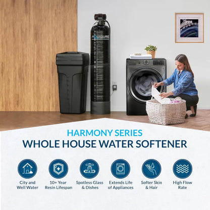 Aquasure Harmony Series 32,000 Grains Whole House Water Softener