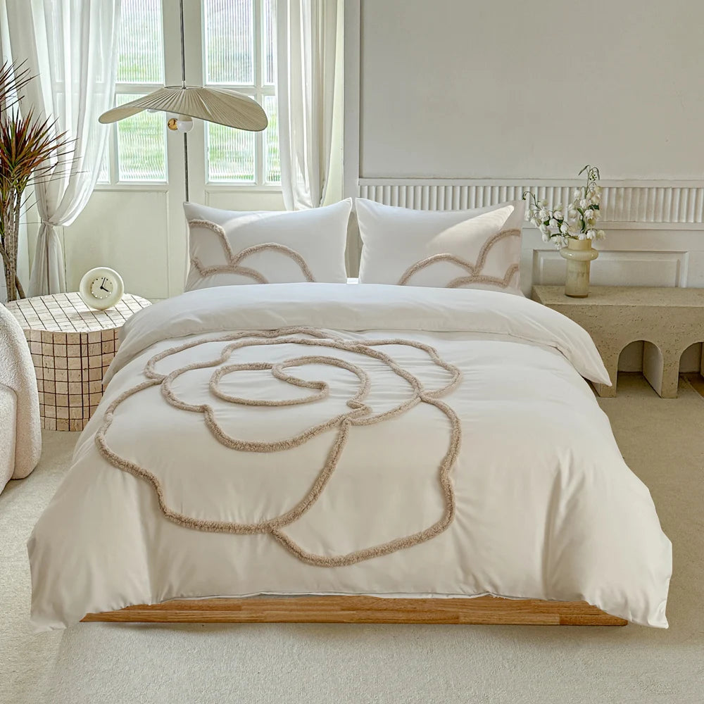 Duvet Cover Bedding Set Twin Full Queen King Size Floral Design