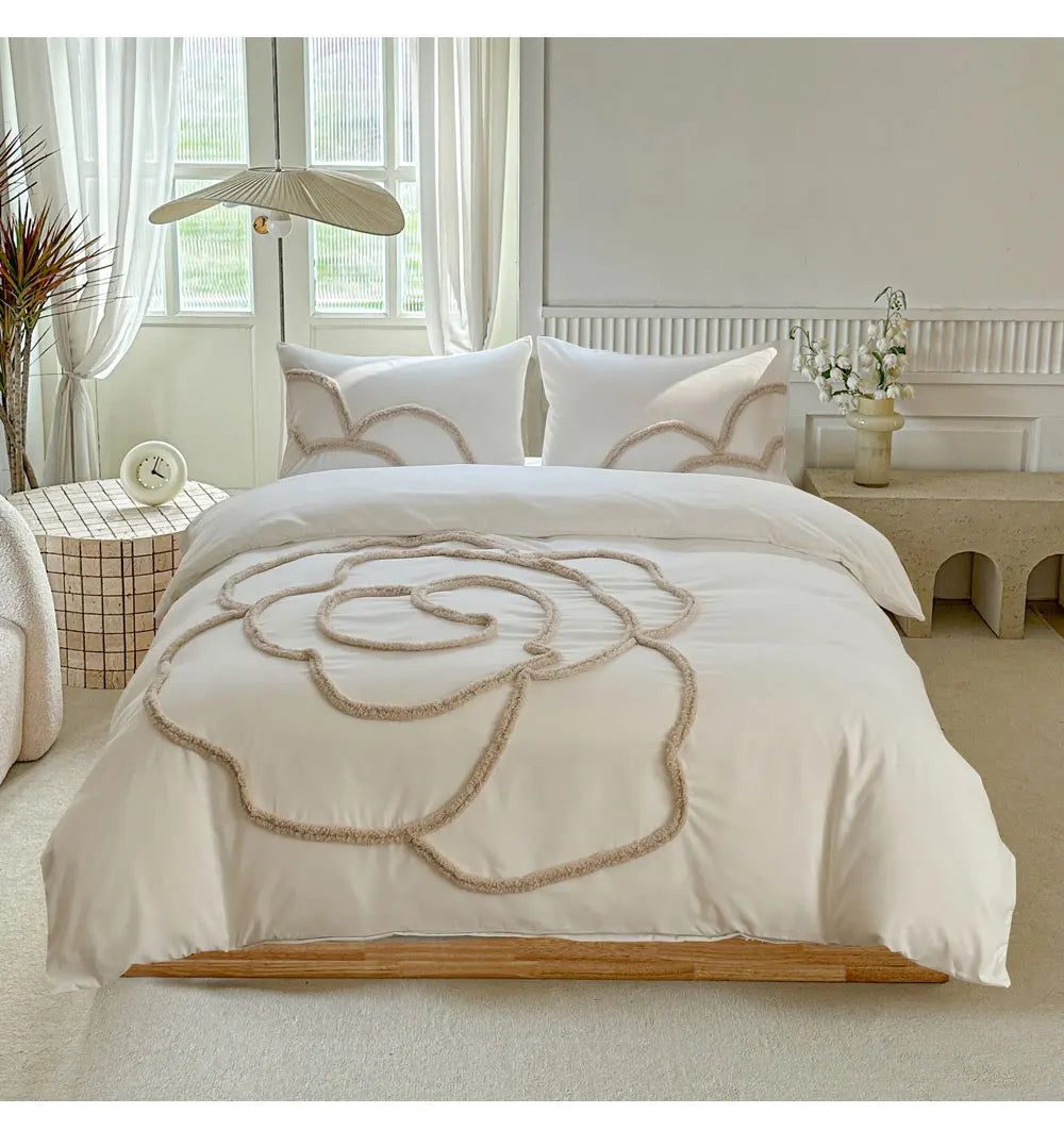 Duvet Cover Bedding Set Twin Full Queen King Size Floral Design