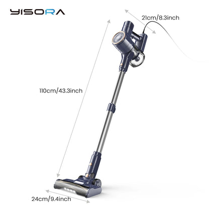 I8 Corded Vacuum Cleaner, 23000Pa 6M  Vacuum for Floor, Carpet, Pet Hair
