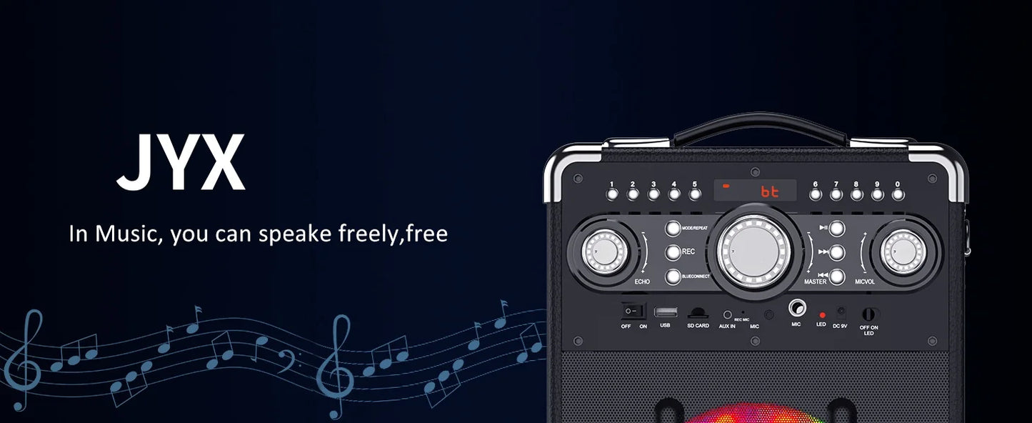Karaoke Speaker for Outdoor Activities, Parties