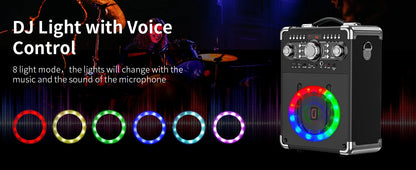 Karaoke Speaker for Outdoor Activities, Parties
