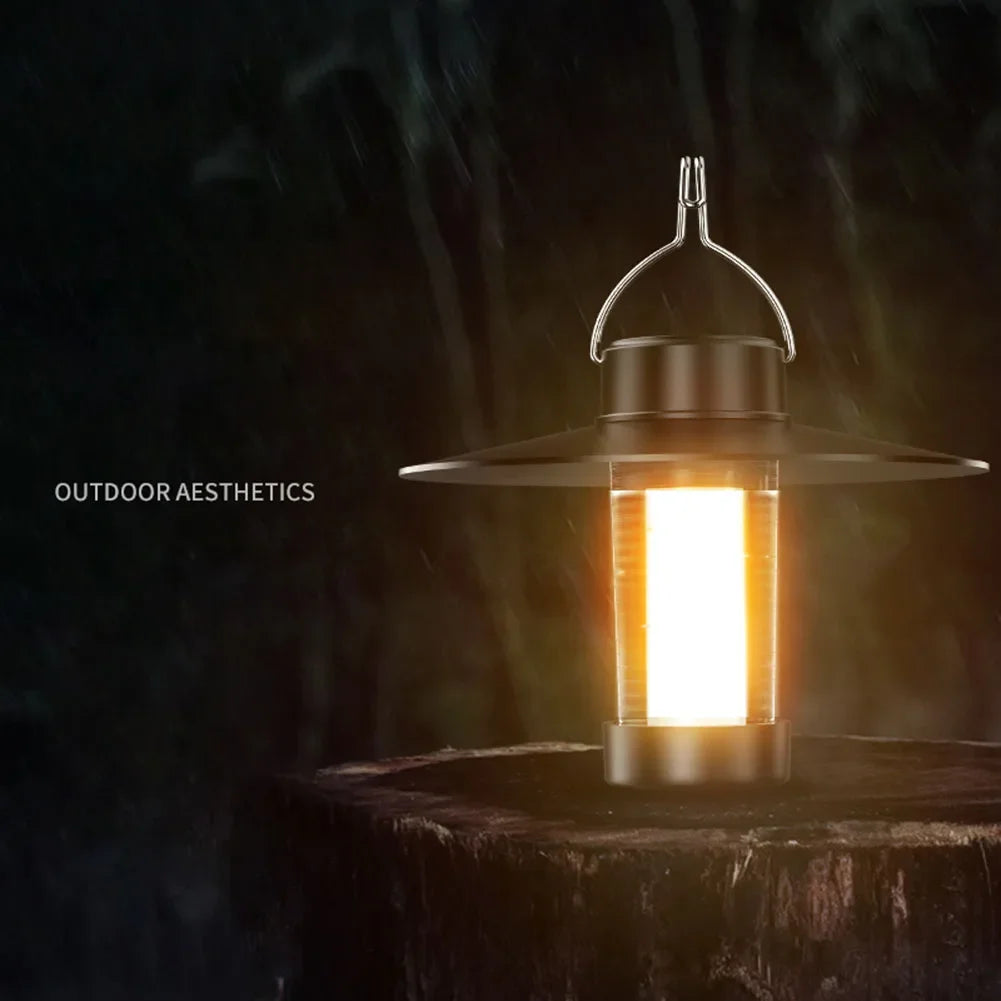 LED Camping Tent Light Type-c Charging Dimmable