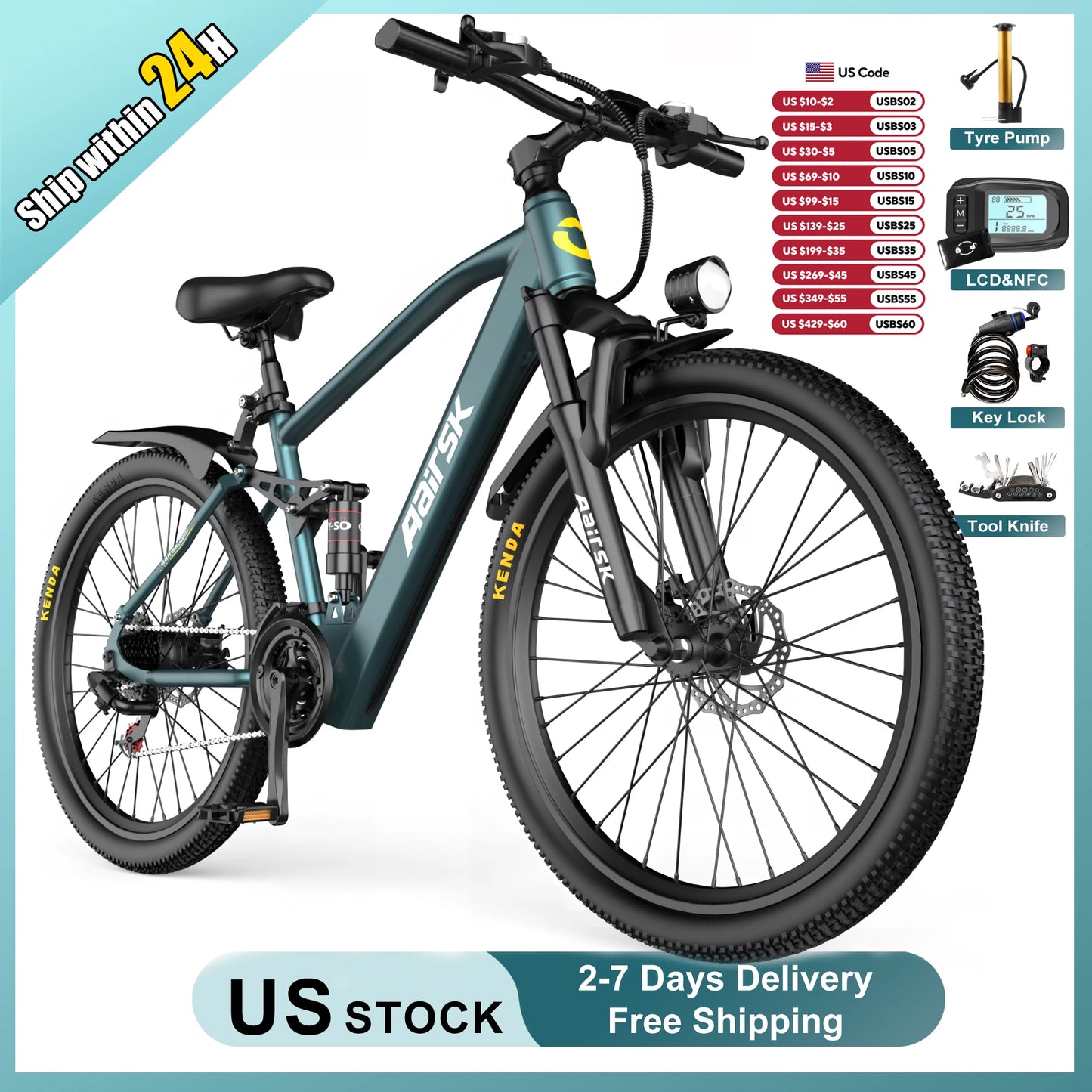 E bike 750W Adults Electric Bike 36V468Wh 26/24 Inch Tires Electric Bicycle 21-Speed City E Bikes Mountain e bikes