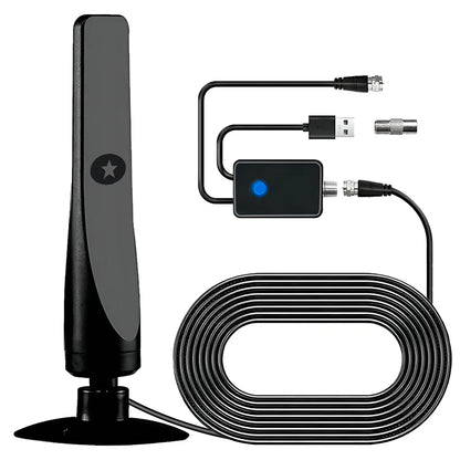 Amplified TV Antenna 4K Digital