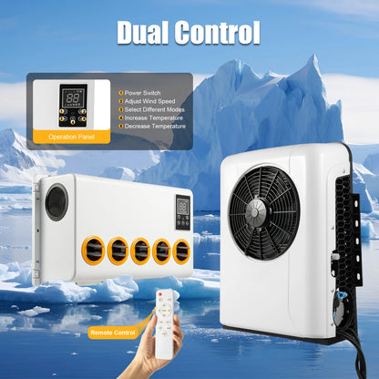 12V 960W  Split White Air Conditioner Kit