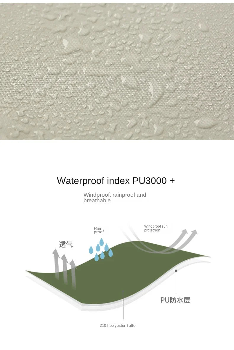 Outdoor Camping, Rain Proof, Wind Proof,  Super Light,  Camping Tent