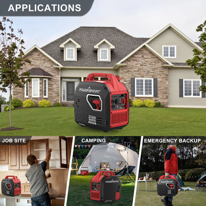 2500-Watt Portable Inverter Generator Gasoline
