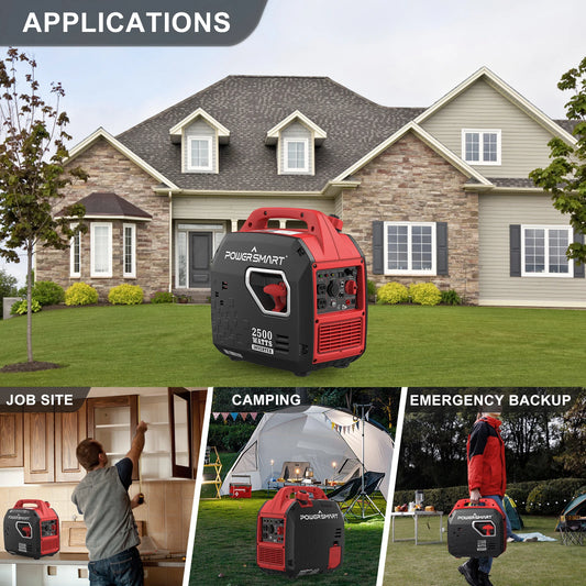2500-Watt Portable Inverter Generator Gasoline