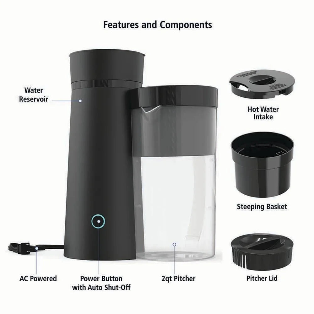 2 Quart Iced Tea Coffee Maker Automatic