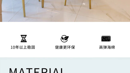 Set Of 2 Upholstered Wing Back Dining Chairs Living Room Designer Kitchen