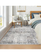 Washable Area Rug Stain-Resistant Throw Rug Indoor Carpet