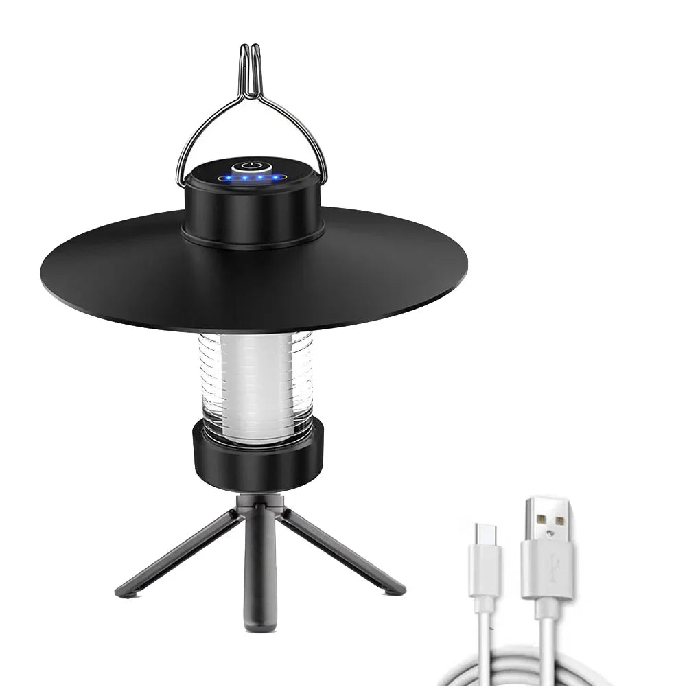 LED Camping Tent Light Type-c Charging Dimmable