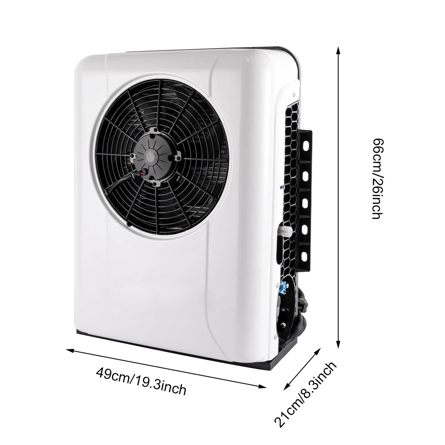 12V 960W  Split White Air Conditioner Kit