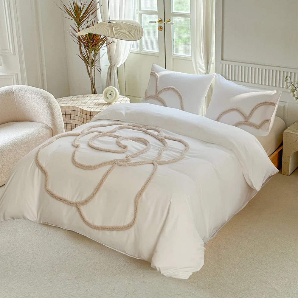 Duvet Cover Bedding Set Twin Full Queen King Size Floral Design
