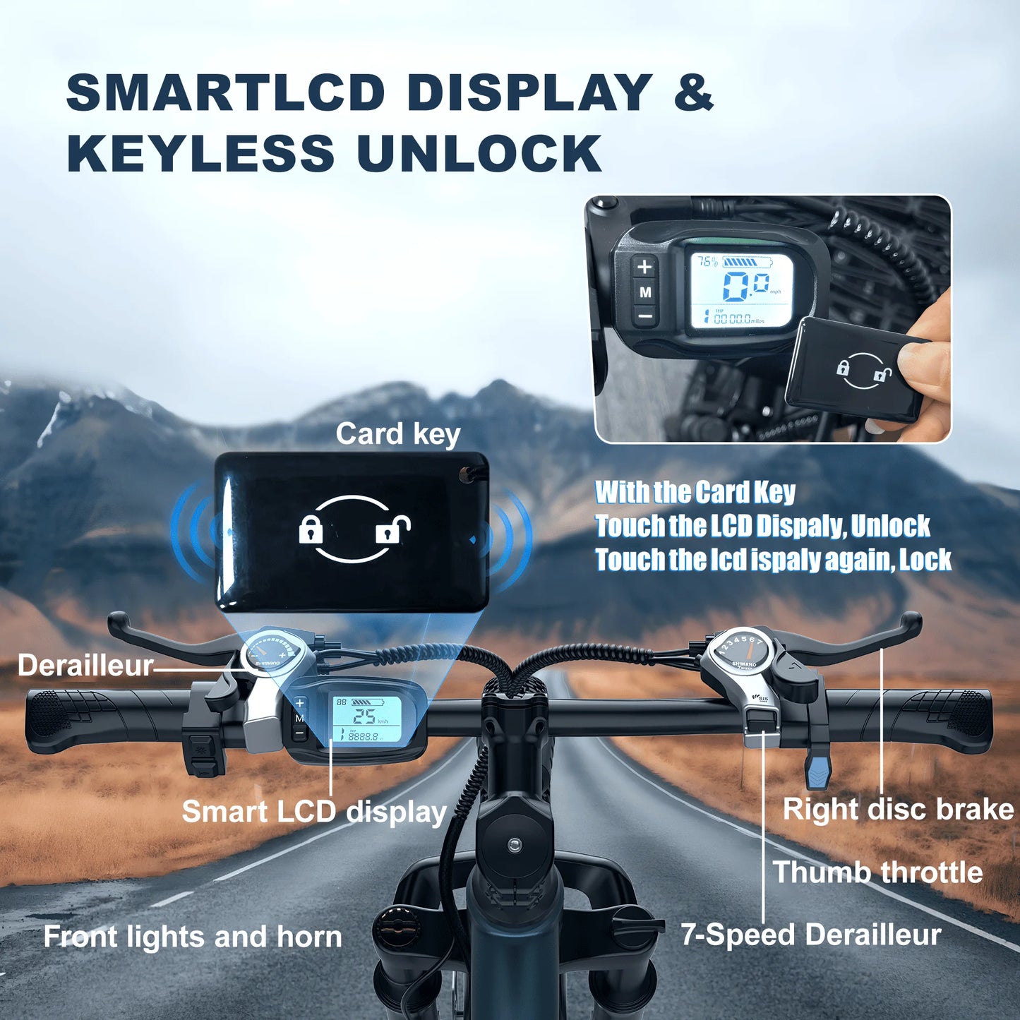 E bike 750W Adults Electric Bike 36V468Wh 26/24 Inch Tires Electric Bicycle 21-Speed City E Bikes Mountain e bikes