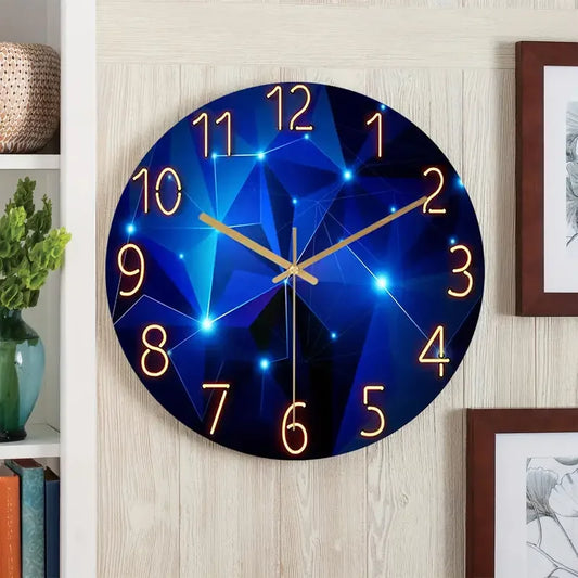 Wall Clock Silent Mode Battery Operated