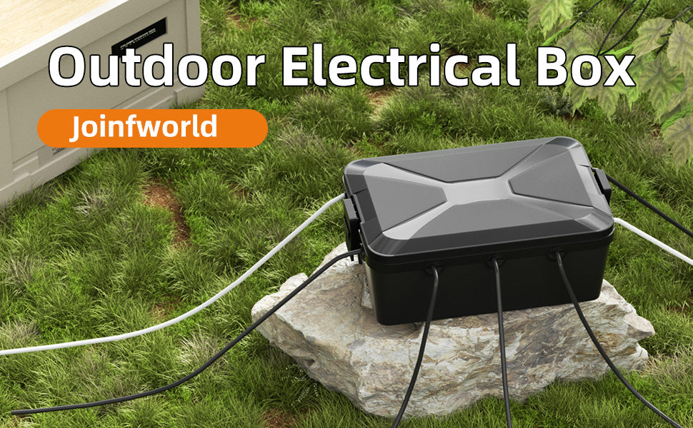 Outdoor Electrical Box 13x8x5 Extension Cord Cover Waterproof