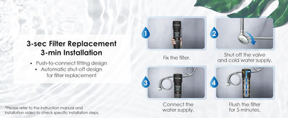 Waterdrop Under Sink Water Filter System, Reduces PFAS, PFOA/PFOS, Lead, Chlorine, Bad Taste 8K Gallons