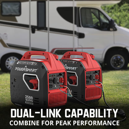 2500-Watt Portable Inverter Generator Gasoline